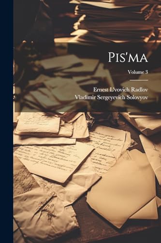 Stock image for Pis'ma; Volume 3 for sale by PBShop.store US