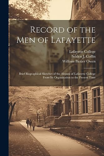 Stock image for Record of the men of Lafayette for sale by PBShop.store US