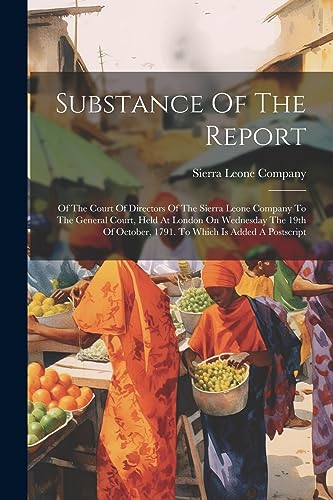 Stock image for Substance Of The Report for sale by PBShop.store US