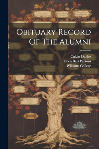 Imagen de archivo de Obituary Record Of The Alumni a la venta por PBShop.store US