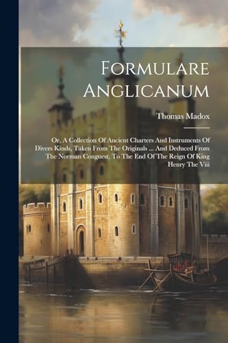Imagen de archivo de Formulare Anglicanum a la venta por PBShop.store US