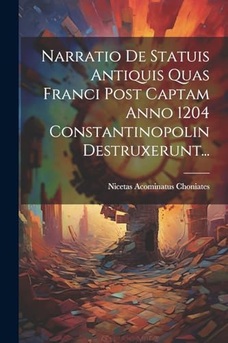 Imagen de archivo de Narratio De Statuis Antiquis Quas Franci Post Captam Anno 1204 Constantinopolin Destruxerunt. a la venta por PBShop.store US