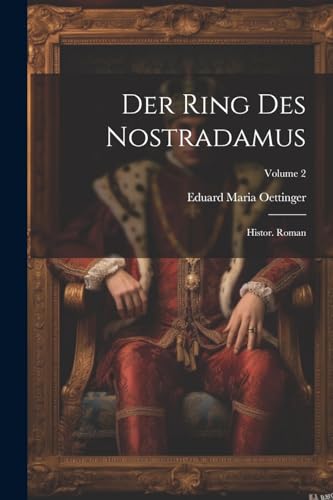 Imagen de archivo de Der Ring Des Nostradamus a la venta por PBShop.store US