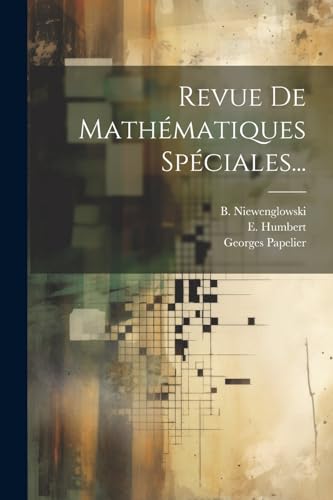 Stock image for Revue De Math?matiques Sp?ciales. for sale by PBShop.store US