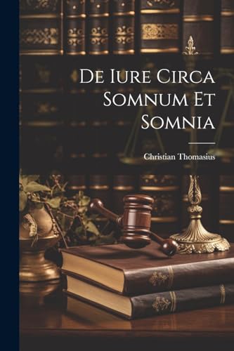Stock image for De Iure Circa Somnum Et Somnia for sale by PBShop.store US