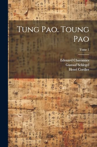 Stock image for Tung pao. Toung pao; Tome 1 (French Edition) for sale by Ria Christie Collections