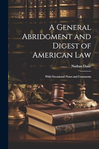 Stock image for A A General Abridgment and Digest of American Law for sale by PBShop.store US