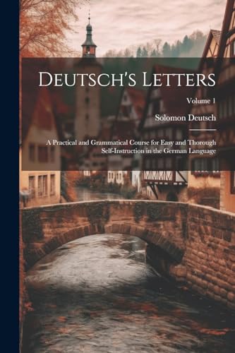 Stock image for Deutsch's Letters for sale by PBShop.store US