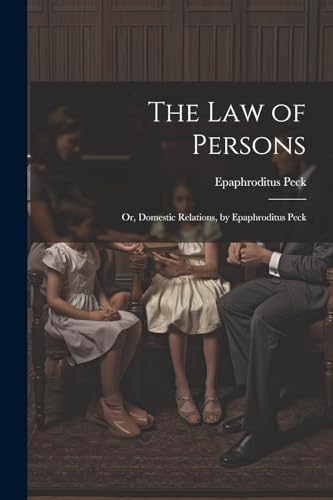 Imagen de archivo de The The Law of Persons a la venta por PBShop.store US
