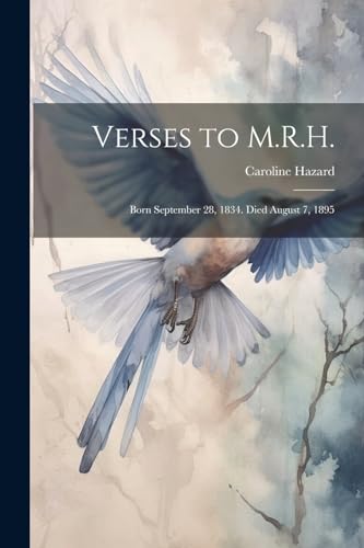 Imagen de archivo de Verses to M.R.H. a la venta por PBShop.store US