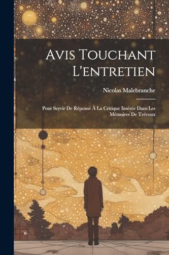 Stock image for Avis Touchant L'entretien for sale by PBShop.store US
