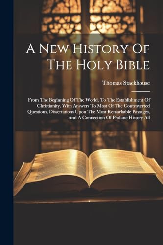 Stock image for A A New History Of The Holy Bible for sale by PBShop.store US