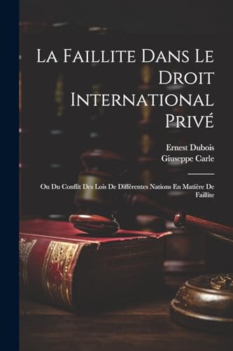 Imagen de archivo de La La Faillite Dans Le Droit International Priv? a la venta por PBShop.store US