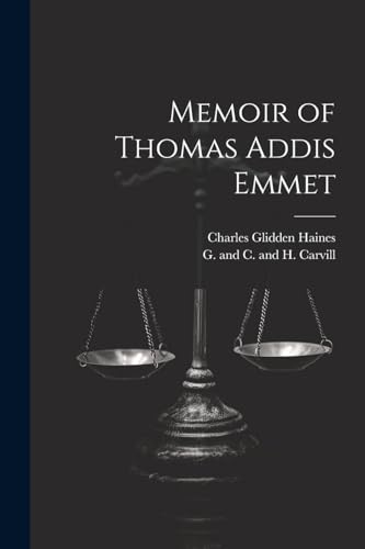 Stock image for Memoir of Thomas Addis Emmet for sale by PBShop.store US