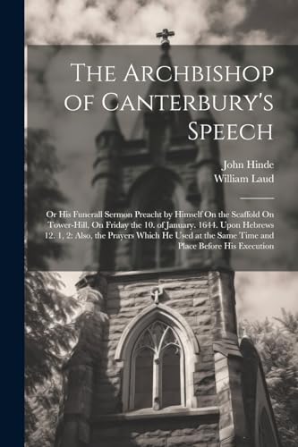 Imagen de archivo de The The Archbishop of Canterbury's Speech a la venta por PBShop.store US