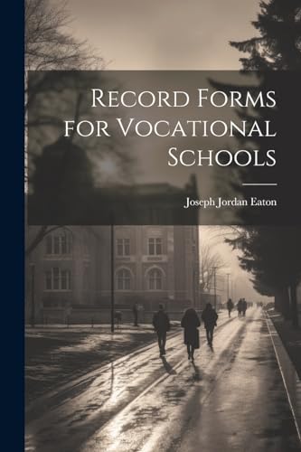Beispielbild fr Record Forms for Vocational Schools zum Verkauf von PBShop.store US