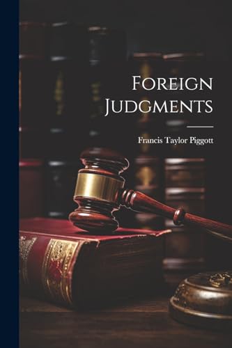 Imagen de archivo de Foreign Judgments a la venta por PBShop.store US