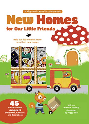 Beispielbild fr New Homes for Our Little Friends: 45 Mix-And-Match Magnets of Characters, Furniture, and Decorations zum Verkauf von ThriftBooks-Dallas