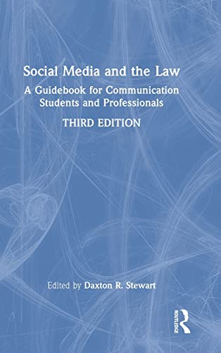 Beispielbild fr Social Media and the Law: A Guidebook for Communication Students and Professionals zum Verkauf von Blackwell's