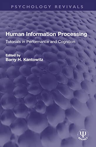 Imagen de archivo de Human Information Processing a la venta por Blackwell's