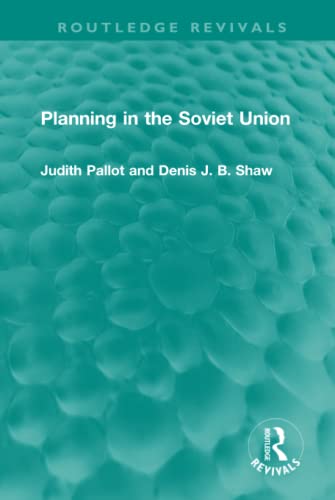 Beispielbild fr Planning in the Soviet Union zum Verkauf von Blackwell's