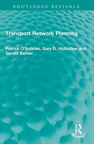 Imagen de archivo de Transport Network Planning a la venta por Blackwell's