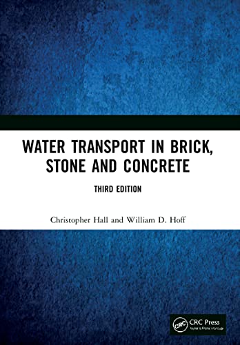 Imagen de archivo de Water Transport in Brick, Stone and Concrete a la venta por Basi6 International