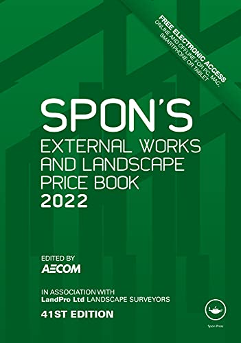 Stock image for Spon's External Works and Landscape Price Book 2022 for sale by Books Puddle