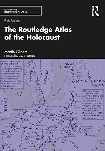 Imagen de archivo de The routledge atlas of the holocaust a la venta por Books Puddle