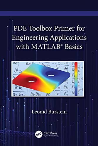 Beispielbild fr PDE Toolbox Primer for Engineering Applications with MATLAB Basics zum Verkauf von Blackwell's