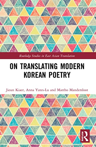 Stock image for On Translating Modern Korean Poetry for sale by Blackwell's