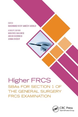 Stock image for Higher FRCS: SBAs for Section 1 of the General Surgery FRCS Examination for sale by WorldofBooks