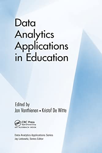 Beispielbild fr Data Analytics Applications in Education zum Verkauf von Blackwell's