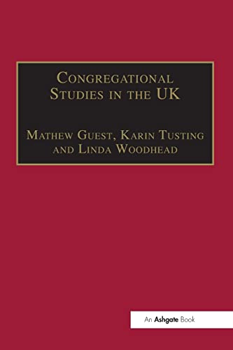 Imagen de archivo de Congregational Studies in the UK a la venta por Blackwell's