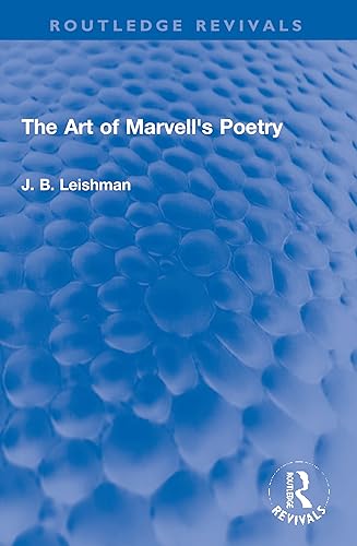 Beispielbild fr The Art of Marvell's Poetry zum Verkauf von Blackwell's