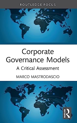 Beispielbild fr Corporate Governance Models zum Verkauf von Blackwell's
