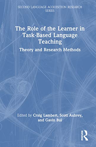 Beispielbild fr The Role of the Learner in Task-Based Language Teaching zum Verkauf von Blackwell's
