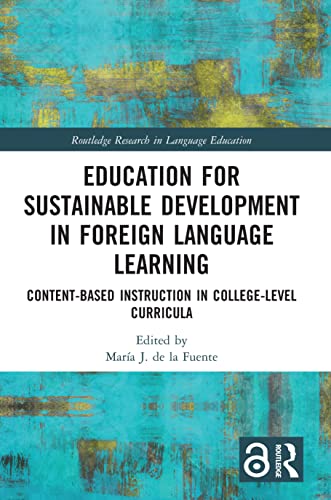 Beispielbild fr Education for Sustainable Development in Foreign Language Learning zum Verkauf von Blackwell's