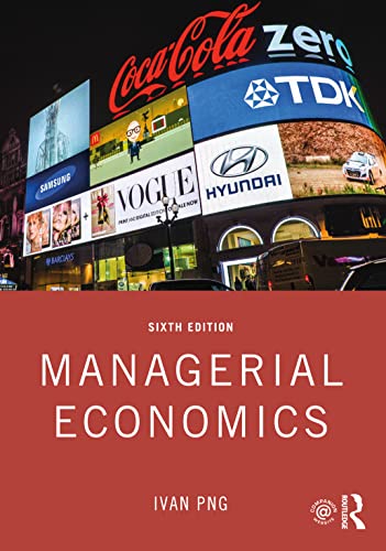 Beispielbild fr Managerial Economics zum Verkauf von Blackwell's