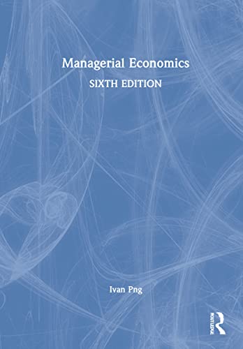 Imagen de archivo de Managerial Economics a la venta por GreatBookPrices