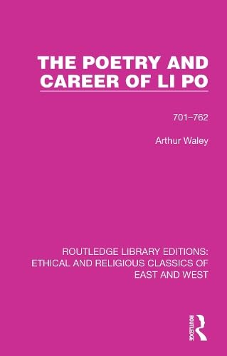 Stock image for The Poetry and Career of Li Po for sale by Blackwell's