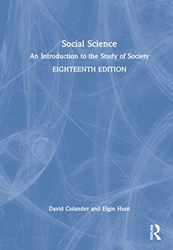 9781032150772: Social Science: An Introduction to the Study of Society