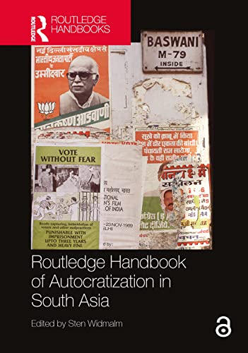 Beispielbild fr Routledge Handbook of Autocratization in South Asia zum Verkauf von California Books