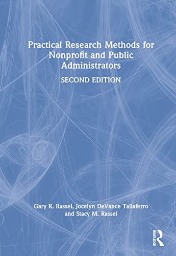 Imagen de archivo de Practical Research Methods for Nonprofit and Public Administrators a la venta por Blackwell's