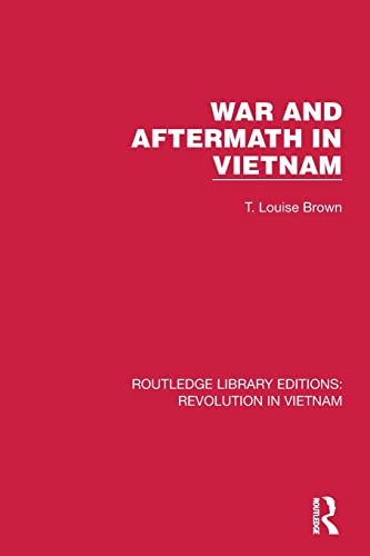 Beispielbild fr War and Aftermath in Vietnam zum Verkauf von Blackwell's