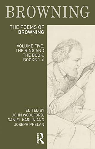Beispielbild fr The Poems of Robert Browning: Volume Five: The Ring and the Book, Books 1-6 (Longman Annotated English Poets) zum Verkauf von Books From California
