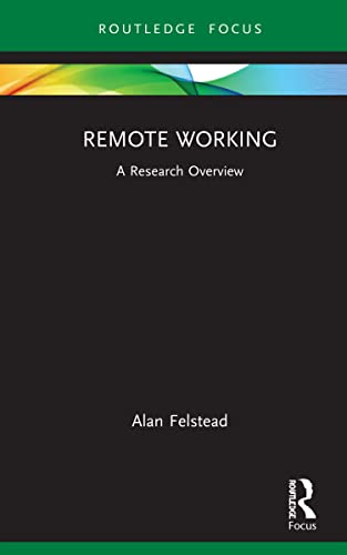 Beispielbild fr Remote Working: A Research Overview zum Verkauf von ThriftBooks-Dallas