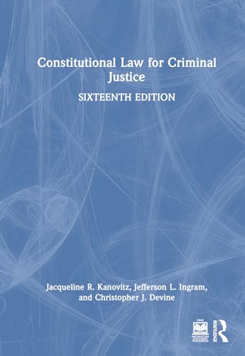 Stock image for Constitutional Law for Criminal Justice (Hardcover) for sale by Grand Eagle Retail