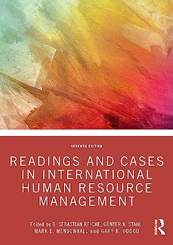 Beispielbild fr Readings and Cases in International Human Resource Management zum Verkauf von Blackwell's