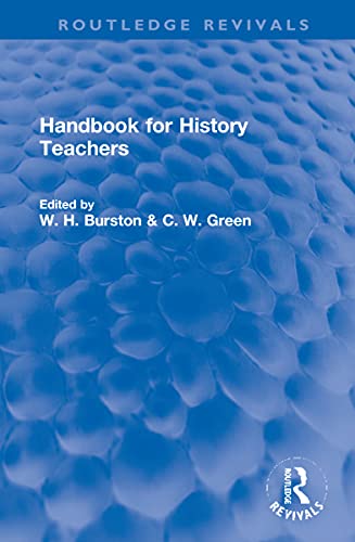 Stock image for Handbook for History Teachers for sale by AHA-BUCH GmbH